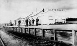 Staff, Canterbury Railway Station, 1880
