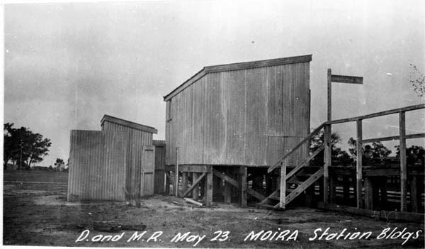 Moira Station, Moama to Deniliquin line, 1923