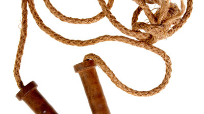 An old skipping rope.