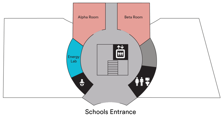 Scienceworks Ground Level Map