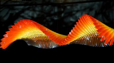 Bunjil's Wings kinetic sculpture