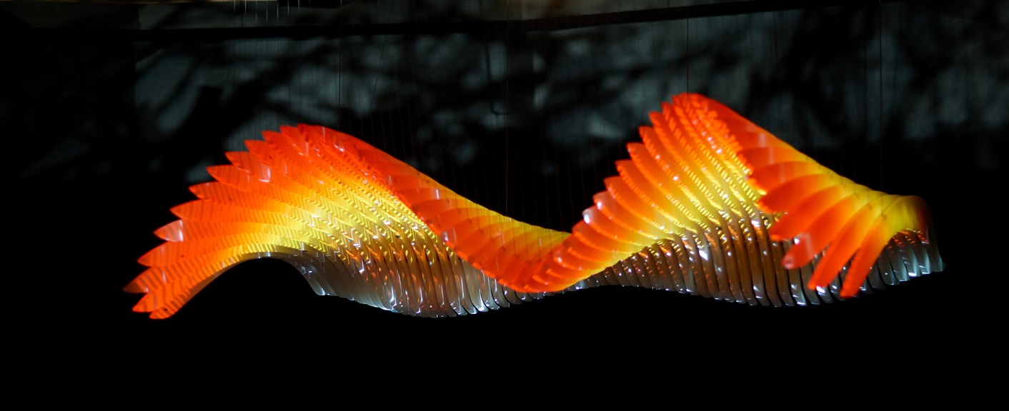 Bunjil's Wings kinetic sculpture