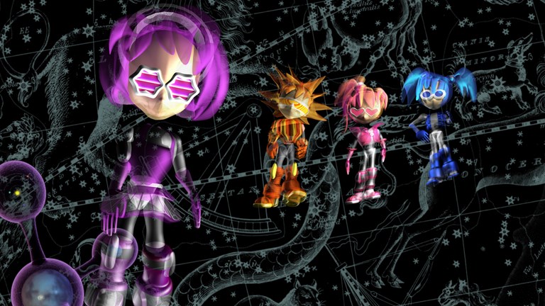 Four avatars
