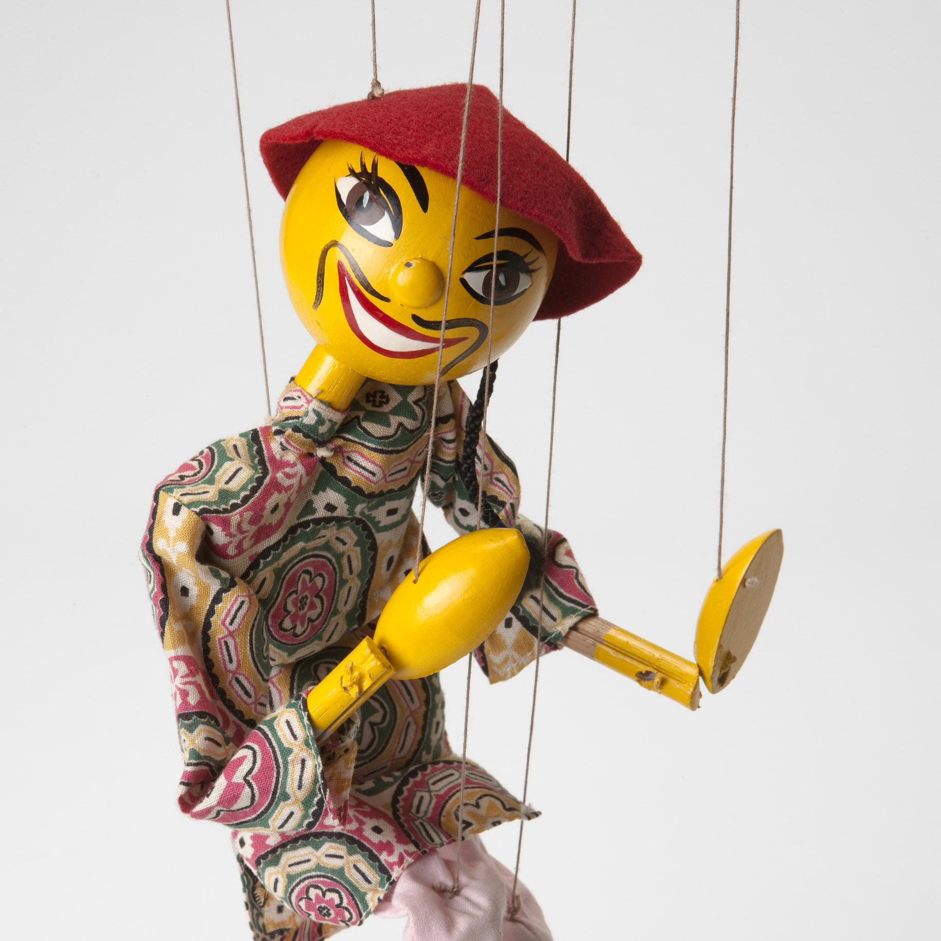 Detail of a marionette puppet