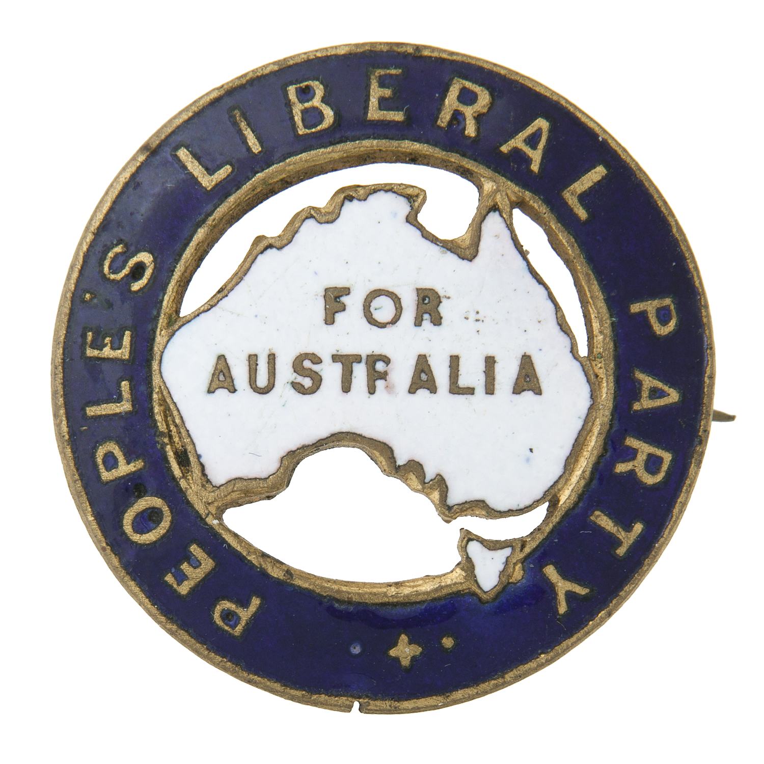 Badge - White Australia, People's Liberal Party, Australia, 1911-1920