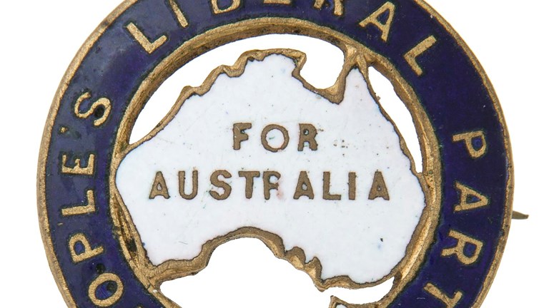 Badge - White Australia, People's Liberal Party, Australia, 1911-1920
