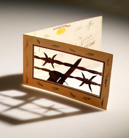 Greeting Card - Karl Muffler to Hilde Muffler, Tatura, 1940s 