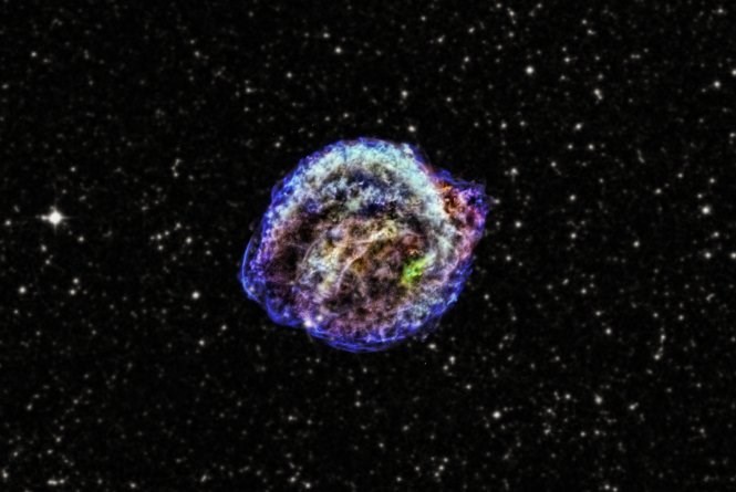 Kepler’s Star, the remnant of the Supernova of 1604.