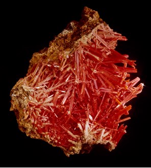 Crocoite mineral specimen