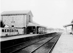 Meredith Railway Station, 1895