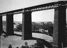 Moorabool Viaduct on the Geelong to Ballarat line, circa 1910