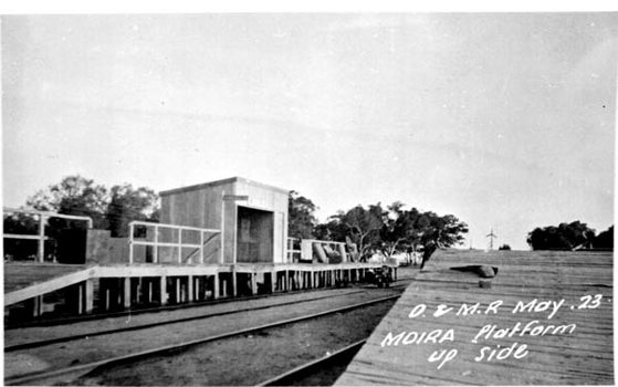 Moira Station, Moama to Deniliquin line, 1923