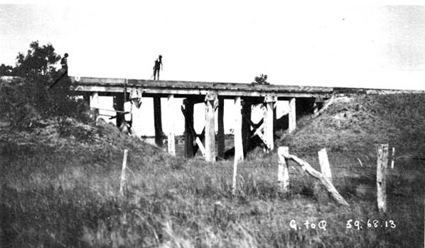 Bridge, South Geelong, 1885