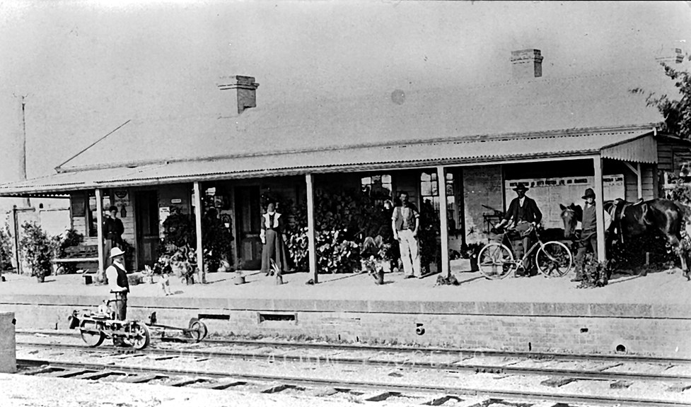 Tourello Railway Station, 1908