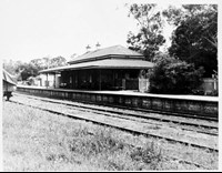 Yarra Junction Station, 1964