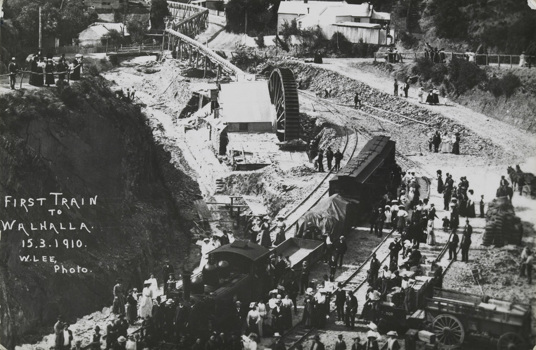 The first train to Walhalla, 15 March 1910