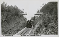 Gembrook train approaching Upwey, post-1930