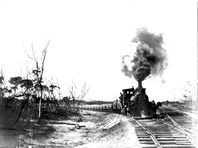 Ballast steam locomotive, Yatpool, 1903