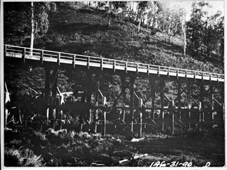 Curdies River Bridge, Timboon, March 1919