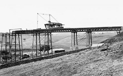 Construction of the Werribee River Viaduct, Melton, 1885