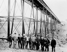 Werribee Viaduct, 1885