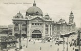Flinders Street Station, Melbourne, circa 1909
