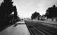 Railway station at Fairfield Park, 1900