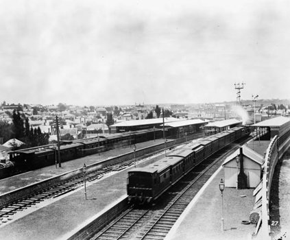 Richmond Railway Station, circa 1895