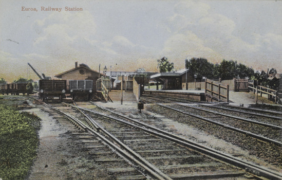 Euroa Railway Station, pre-3 August 1907