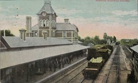 Goods trains, Benalla Railway Station, post-1915