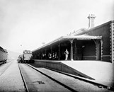Wodonga Railway Station, 1890