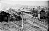 Station yard and locomotive shed, Wodonga Railway Station
