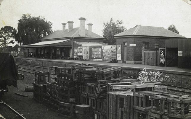 Avoca Railway Station, post-1910