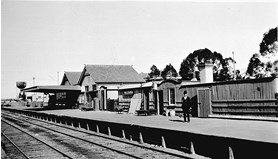 Mildura Railway Station, 1929