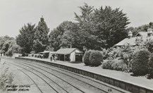 Mount Evelyn Railway Station, circa 1920