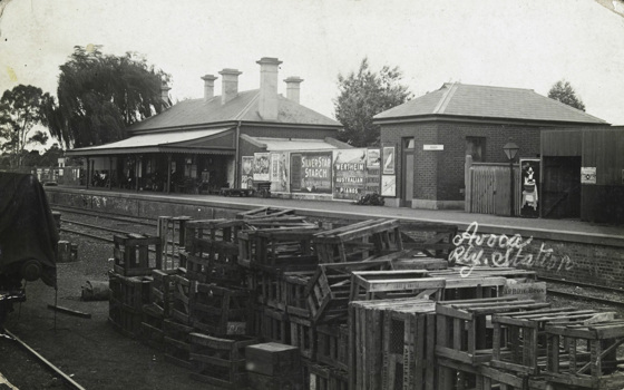 Avoca Railway Station, post-1910