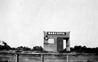 Margooya Railway Station, circa 1930