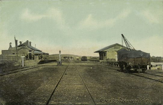 Charlton Railway Station, circa 1910