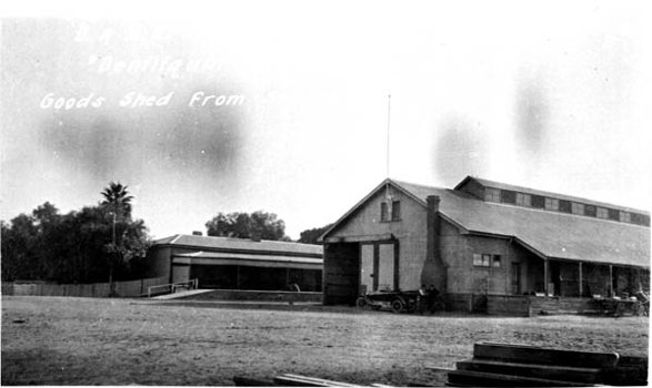 Goods shed, Moama to Deniliquin line