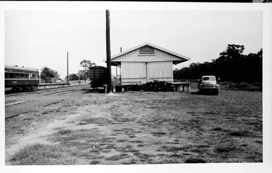 Station yards goods shed, Nyora Railway Station