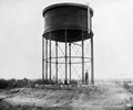 Steel water tank, circa 1890