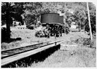 Turntable and water tanks, La La Siding, 1964
