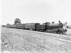 A2 class steam locomotive no. 572 hauling the Sydney Express, circa 1908