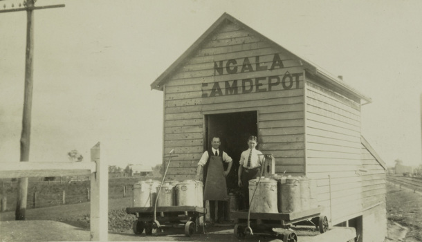 Tongala cream depot, circa 1910
