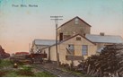 Loading flour at the Murtoa Flour Mill, Murtoa, pre-10 May 1910