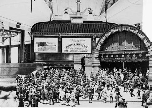 Composite image, Victorian Railways advertising-related material