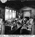 Dining room, Mt Buffalo Chalet, 1912