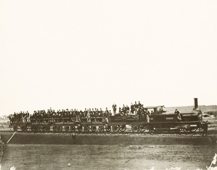 Opening of the Ararat to Portland railway, 19 December 1877