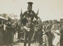 Commissioner Carter opening Red Hill Railway Station, 2 December 1921