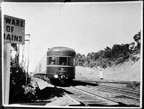 Rear of Spirit of Progress, Heathcote Junction
